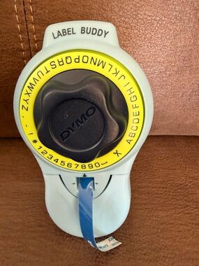 DYMO Label Buddy The Embossing Label Maker 3/8” Excellent Condition Tested